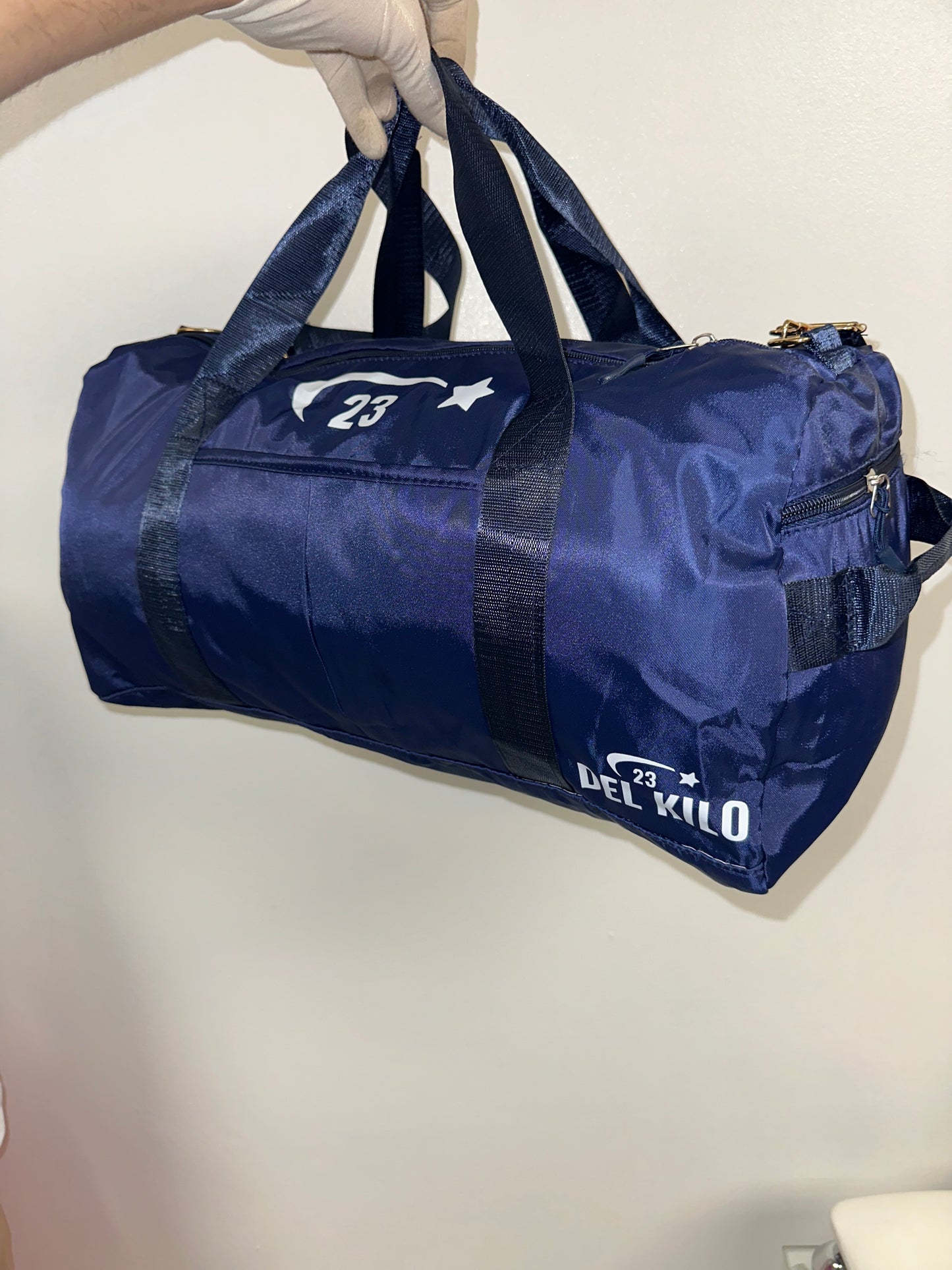 DEL KILO 23 gym bag yoga bag dance bag, travel bag with wet and dry pockets and shoe compartment