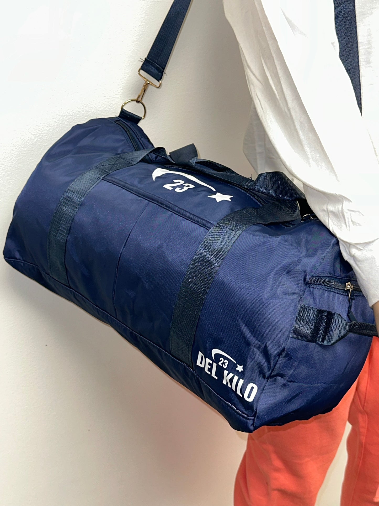DEL KILO 23 gym bag yoga bag dance bag, travel bag with wet and dry pockets and shoe compartment