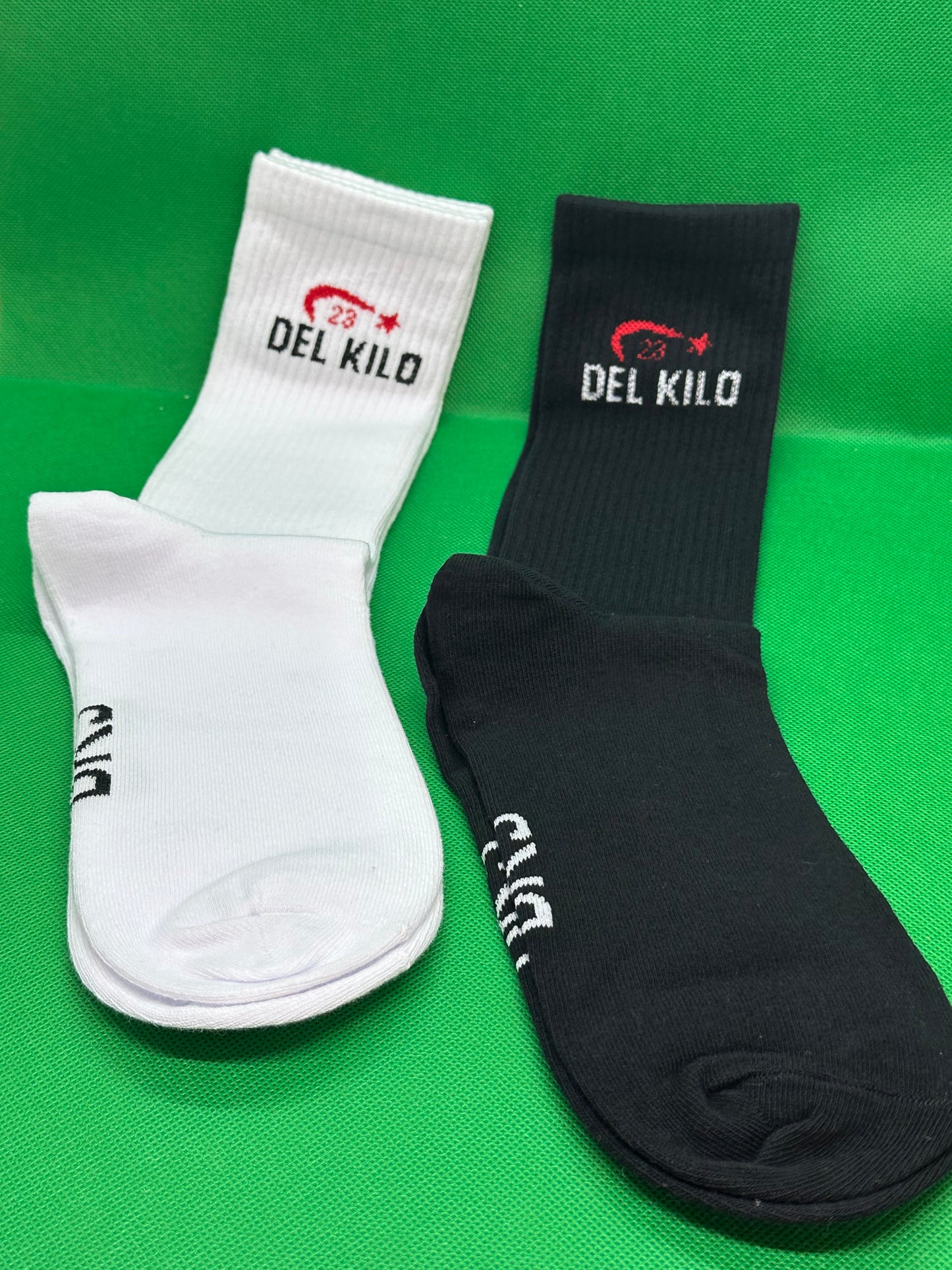 DEL KILO 23 SOCKS NEW WITH TAG 3 PAIRS $25 NEW