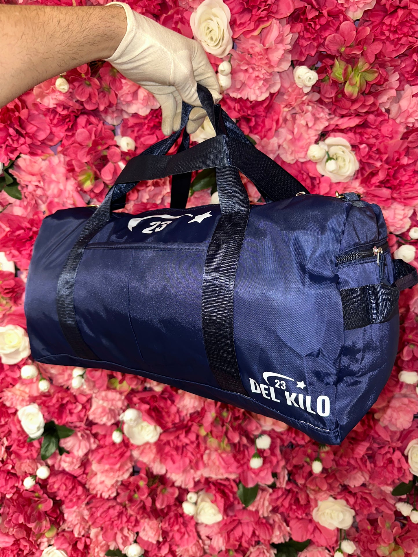 DEL KILO 23 gym bag yoga bag dance bag, travel bag with wet and dry pockets and shoe compartment