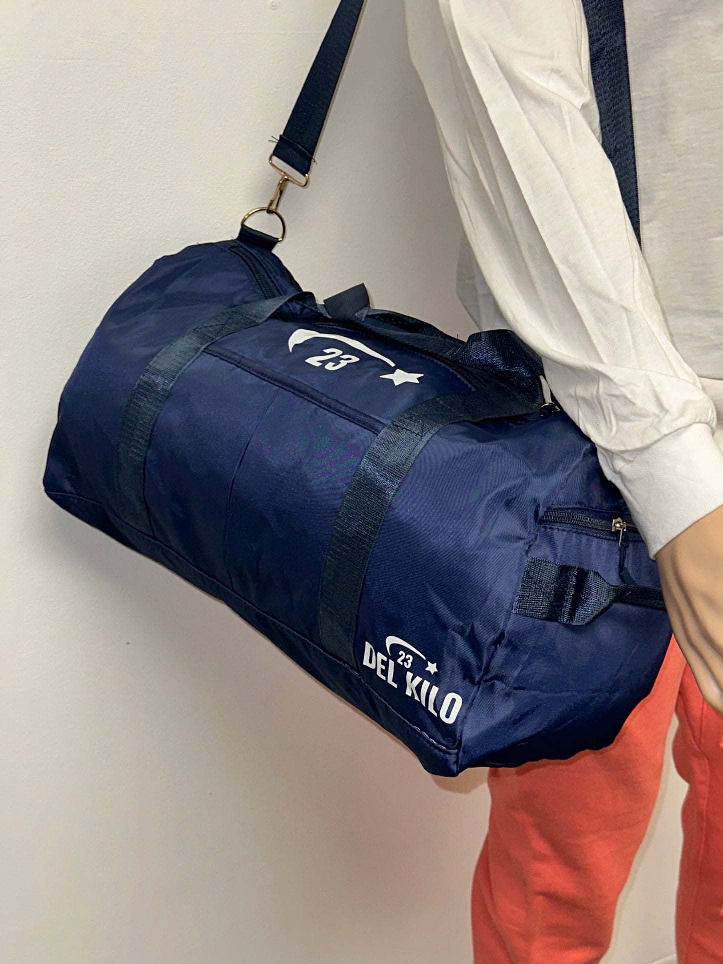DEL KILO 23 gym bag yoga bag dance bag, travel bag with wet and dry pockets and shoe compartment