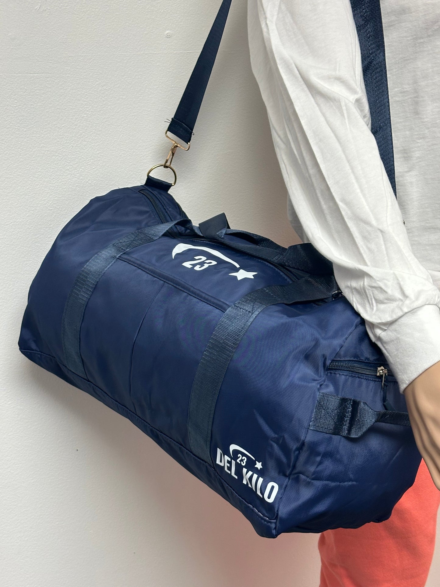 DEL KILO 23 gym bag yoga bag dance bag, travel bag with wet and dry pockets and shoe compartment