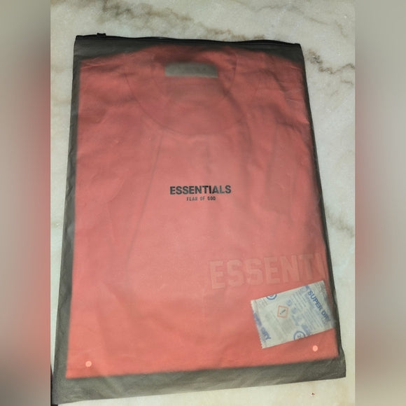 Fear Of God Essentials Coral Tee Shirt - Brand New