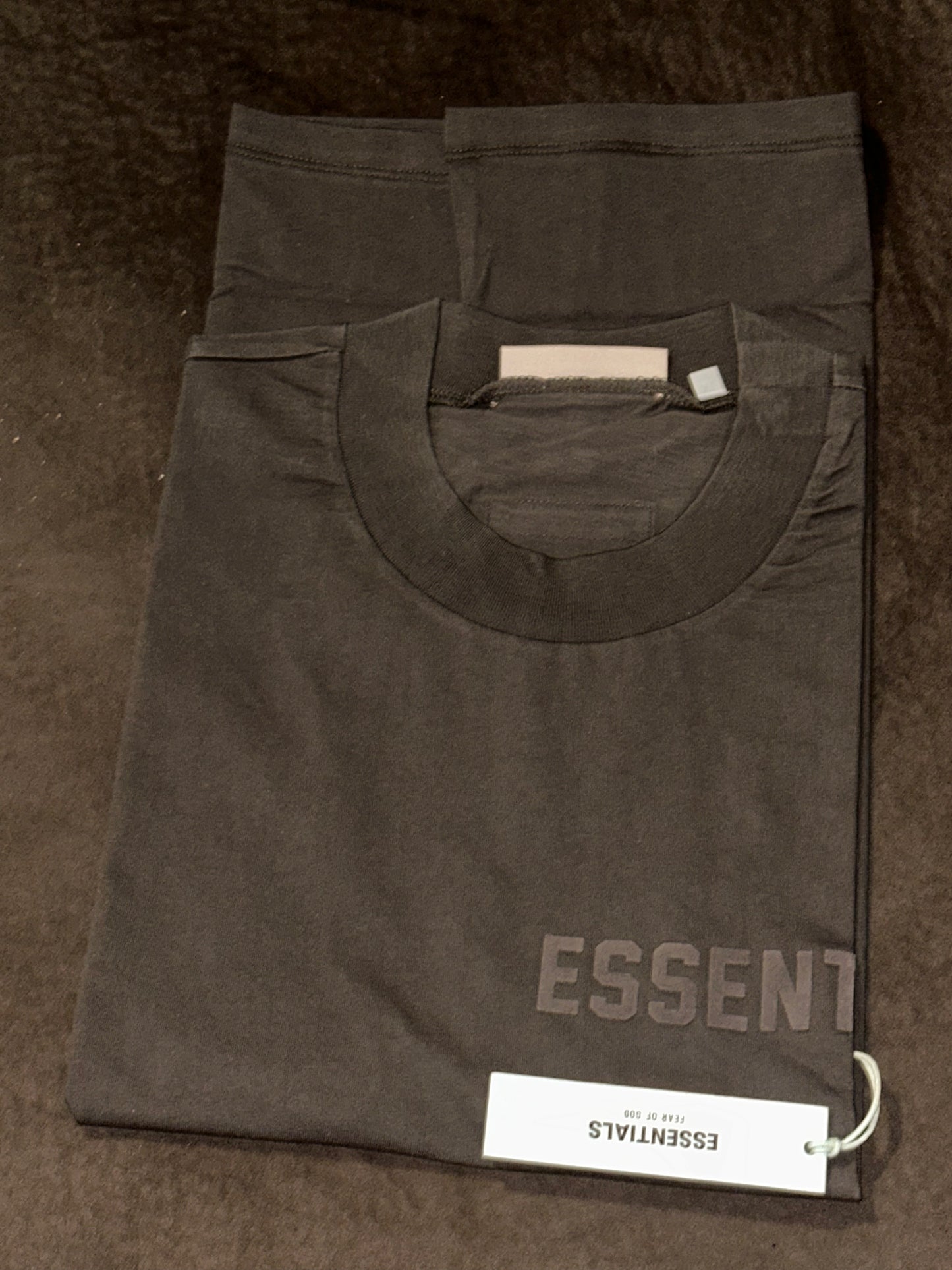 BRAND NEW ESSENTIALS OFF BLACK TEE SIZE XL