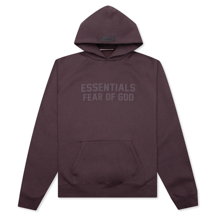 Fear of God Essentials Pullover Plum Hoodie SS23
