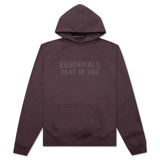 Fear of God Essentials Pullover Plum Hoodie SS23