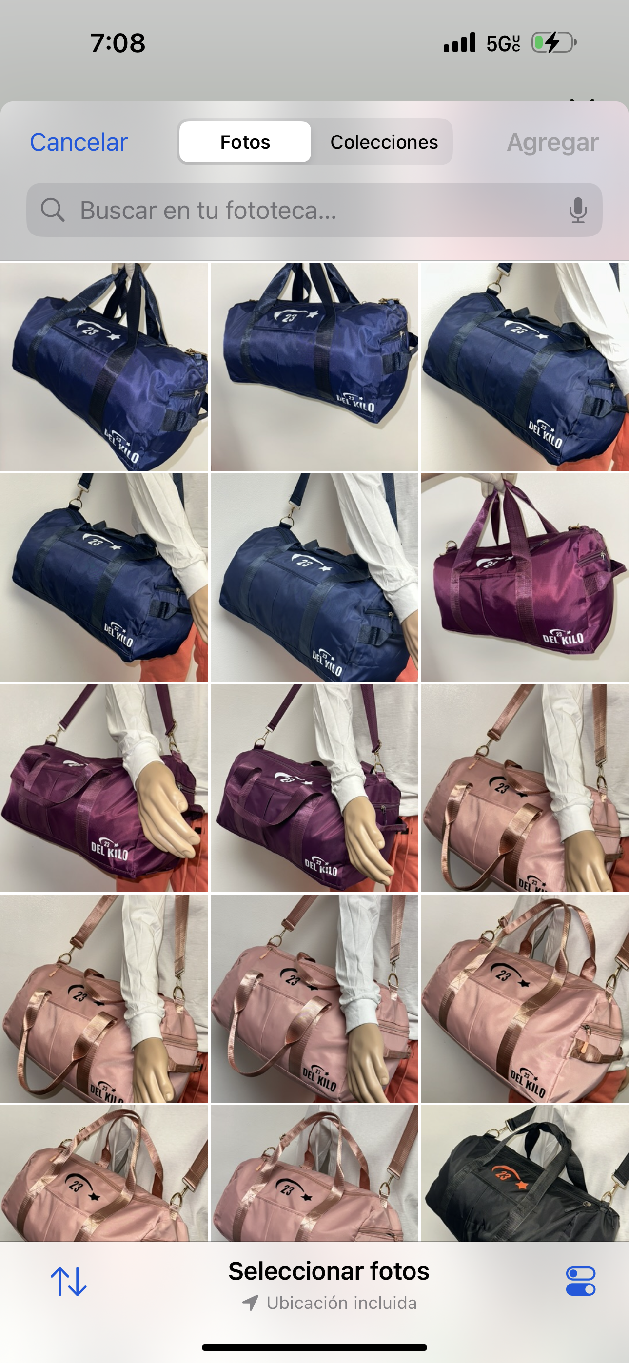 DEL KILO 23 Gym Totes Travel Bags for Women Large Capacity Men Waterproof Sports Bag Weekend Sac Voyage Dry and Wet Female Messenger Bag,