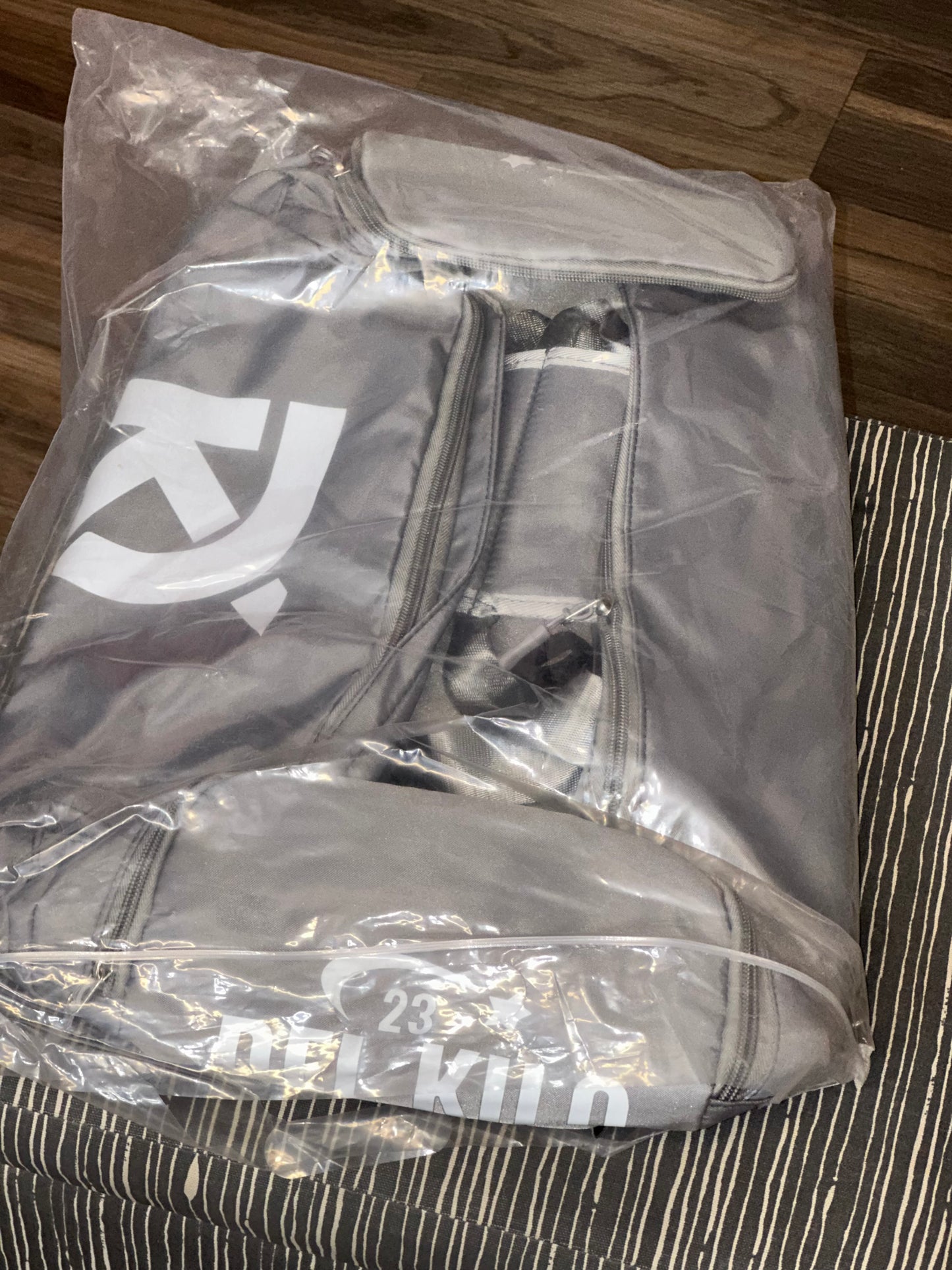 DEL KILO 23 Bag Dry and Wet Separation Shoe Bin Folding Sports  Backpack