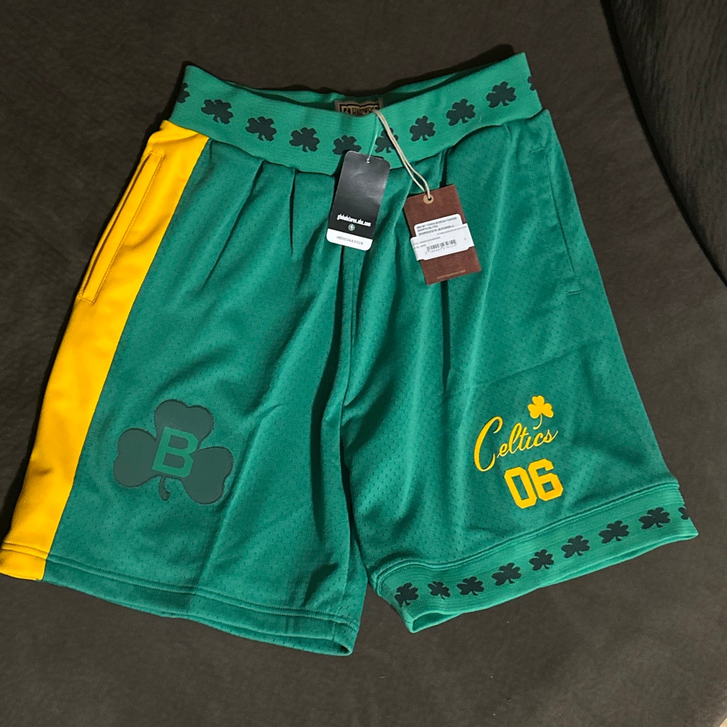 Mitchell & Ness X Bodega Boston Celtics Shorts Green SIZE L 100% AUTHENTIC