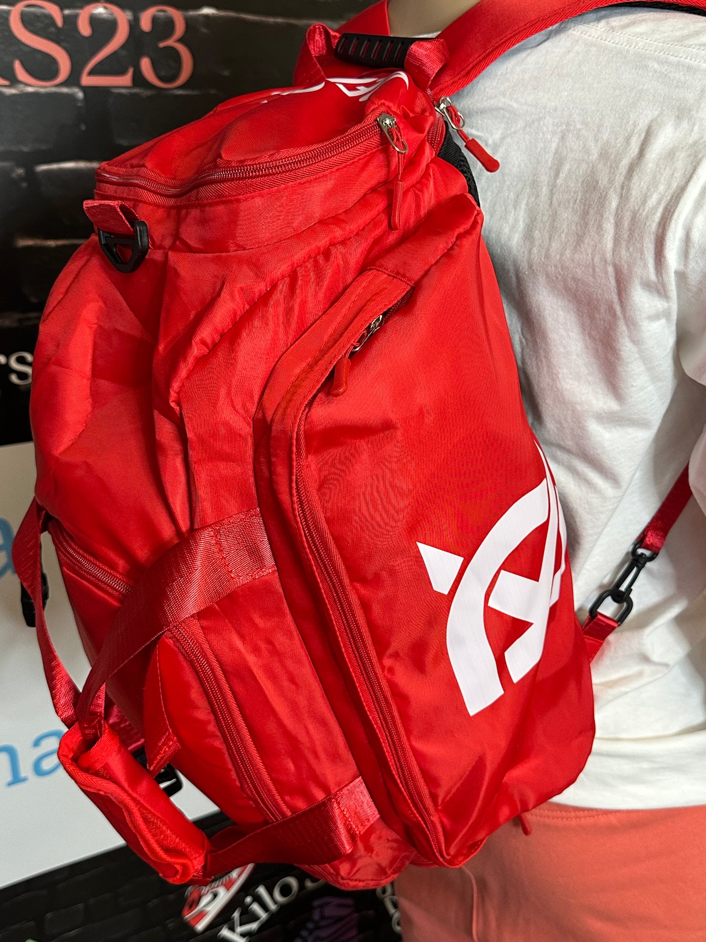 DEL KILO 23 Bag Dry and Wet Separation Shoe Bin Folding Sports  Backpack