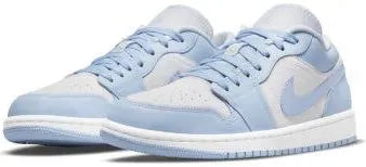 Size 9.5- Nike Women’s Air Jordan 1 Low Aluminum DC0774 050 100% AUTHENTIC NEW